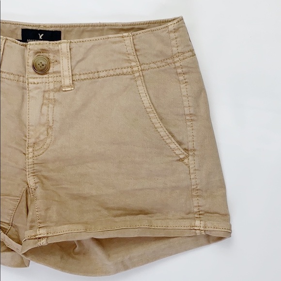 American Eagle Outfitters Shorts Khaki Size 00 - Picture 4 of 7